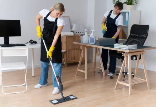 Nettoyage de bureau professionnel à Marcolès
